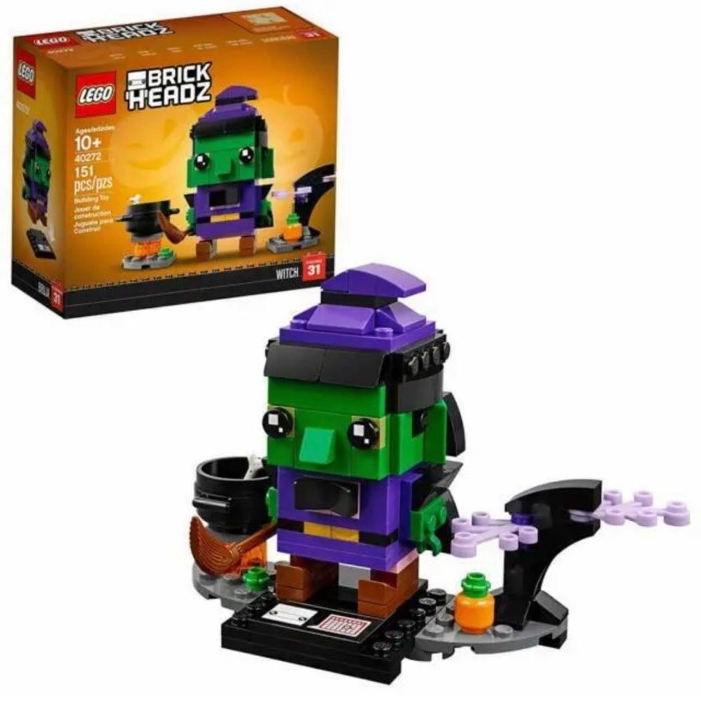LEGO BrickHeadz Halloween Witch 40272 Building Kit NEW